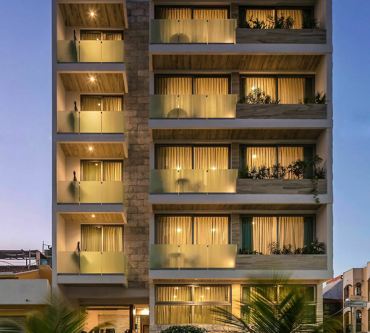 شقة Newport House Playa بلايا ديل كارمن 0*,